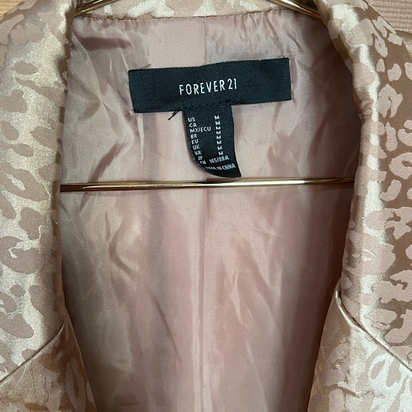 Forever 21 Leopard Print Blazer - Picture 3 of 4